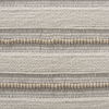 Taimo White Washed Light Brown Wood with Striped Fabric Seat Bench thumbnail 2
