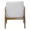 Bev White Accent Chair, Furniture by Uttermost, 27" width x 31.5" height x 31" depth thumbnail 5