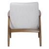 Bev White Accent Chair, by Uttermost, 27" width x 31.5" height x 31" depth thumbnail 5