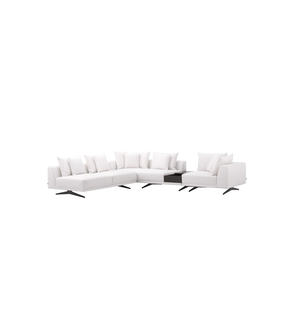 Endless Modular Sectional, Sectional Sofa by Eichholtz USA, 911" width x 25" height x 43" depth View 6