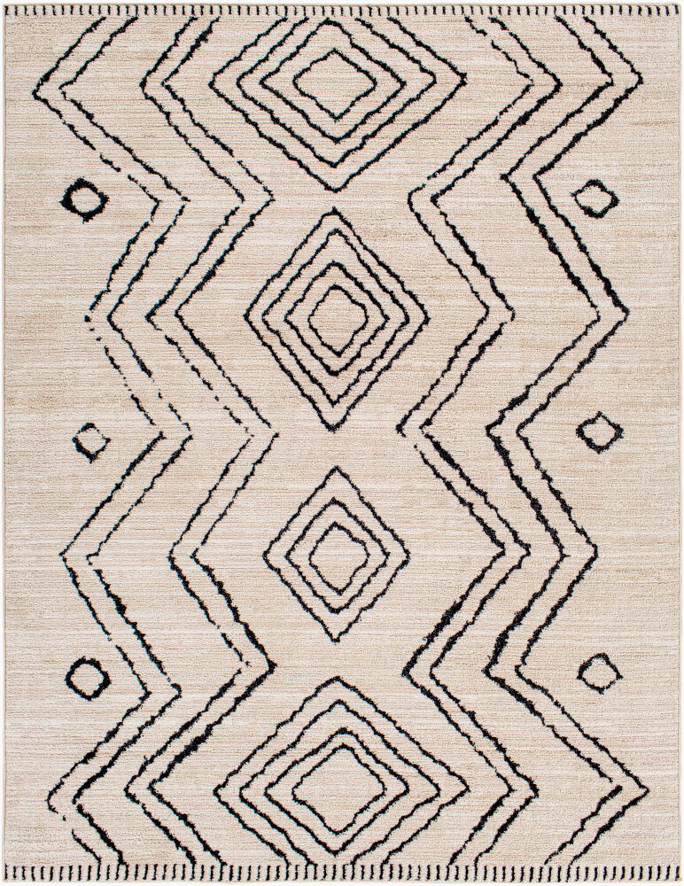 Cozy Machine Woven Rug, by Surya, 11'11.7" length x 9'2.24" width