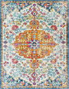 Harput Machine Woven Rug, by Surya, 4'11.84" length x 4'11.84" width thumbnail