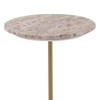 Rune Side Table Beige, Side & End Table by Dovetail, 15" width x 22" height x 15" depth thumbnail 4