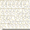 Love Triangles Gold Metallic Peel & Stick Wallpaper thumbnail 0