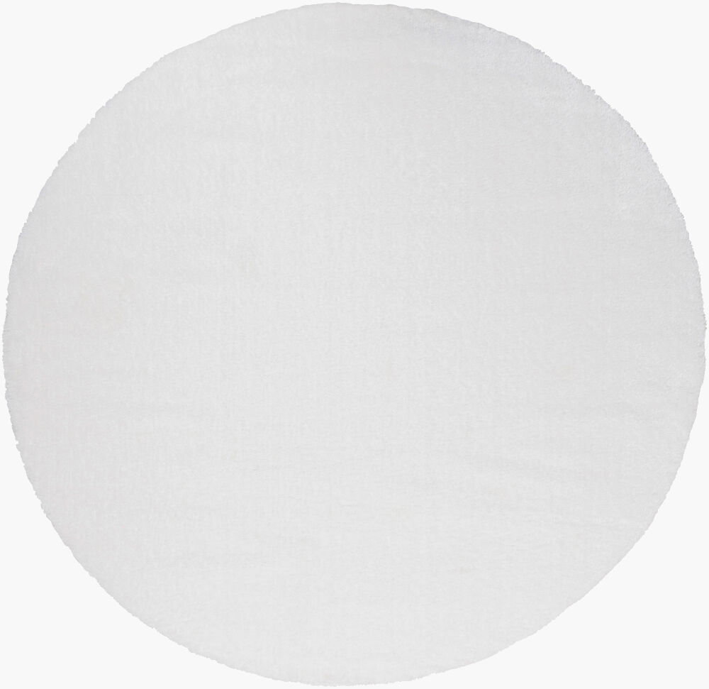 Alaska Shag Machine Woven Rug, by Surya, 7'10.49" length x 7'10.49" width