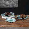 Abella Ceramic Flowers Set/3, Figurines & Statue by Uttermost, 17.87" width x 17.87" height x 3.87" depth thumbnail 6