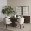 Terra 72L x 18W x 32H Dark Brown Wood Fluted Sideboard, Sideboards & Buffet by Mercana, 72" length x 19" width x 32" height thumbnail 3