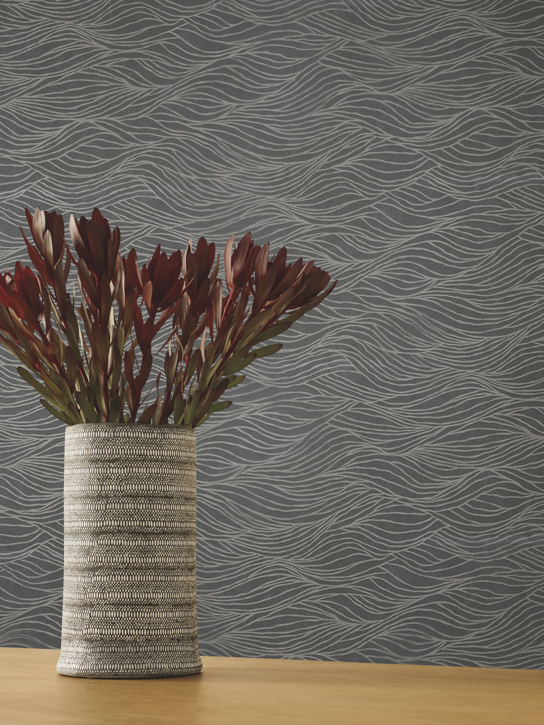 Sand Crest Silver Wallpaper large image 