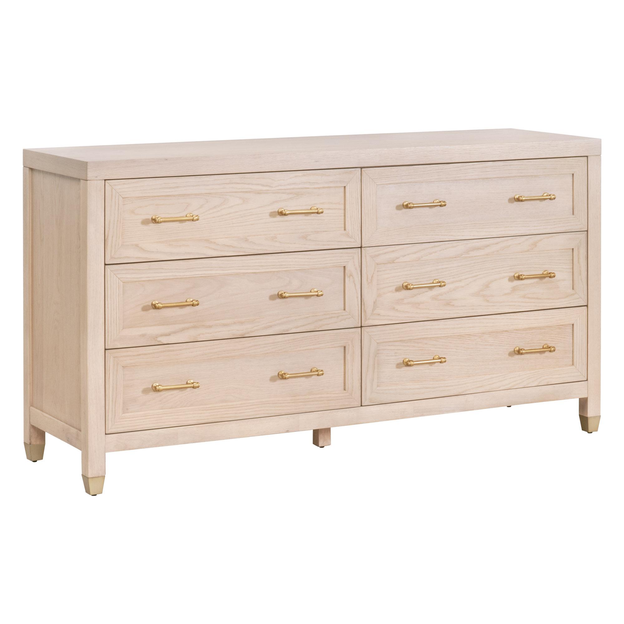 Stella 6-Drawer Double Dresser, by Essentials for Living, 66" width x 36" height x 20" depth View 3