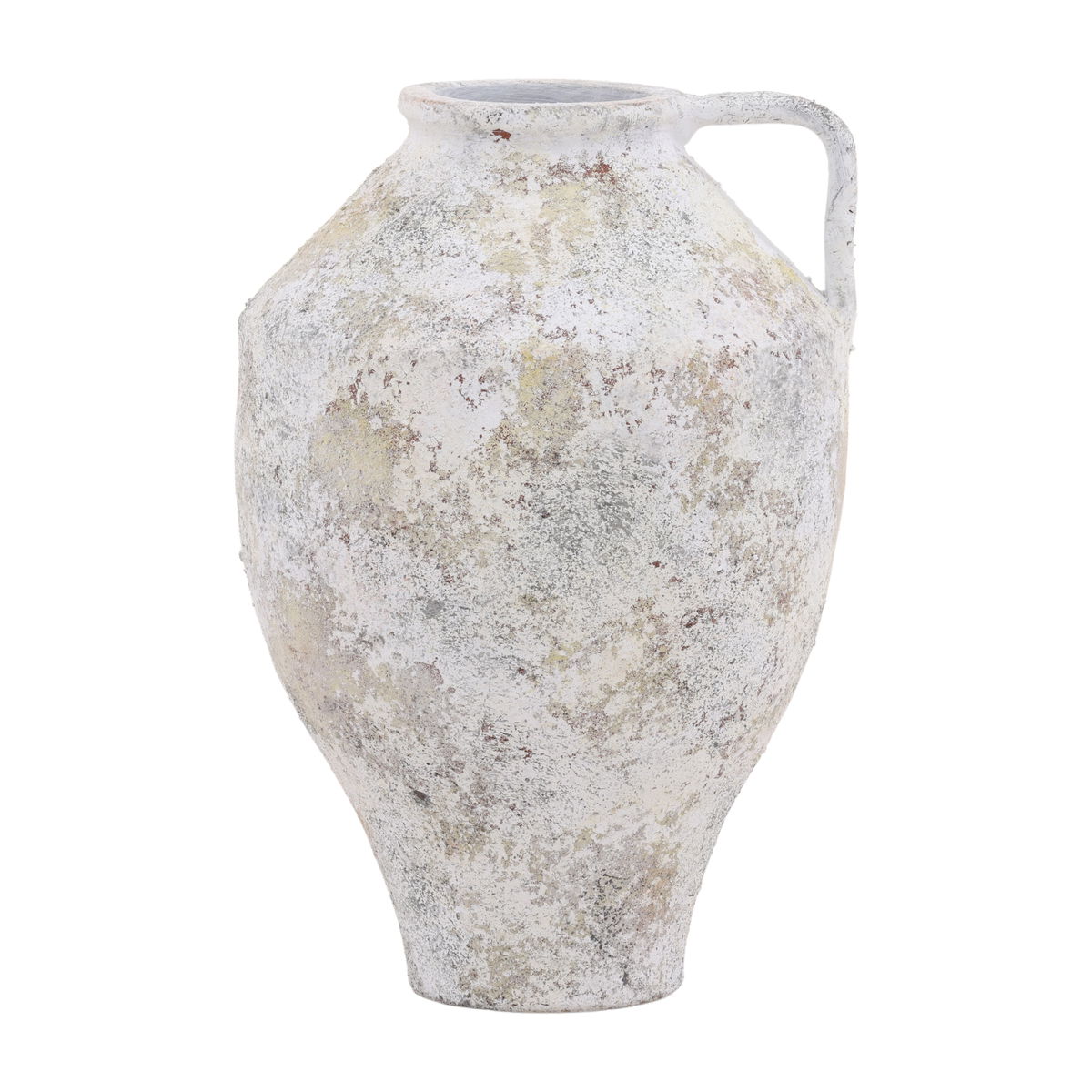 Halina Vase White, Decor by Dovetail, 12.2" width x 18.11" height x 12.2" depth View 2
