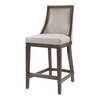 Purcell Leather Counter Stool, Counter & Bar Stool by Uttermost, 19" width x 40" height x 22" depth thumbnail 4