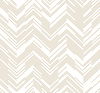 Polished Chevron White & Gold Wallpaper thumbnail 0
