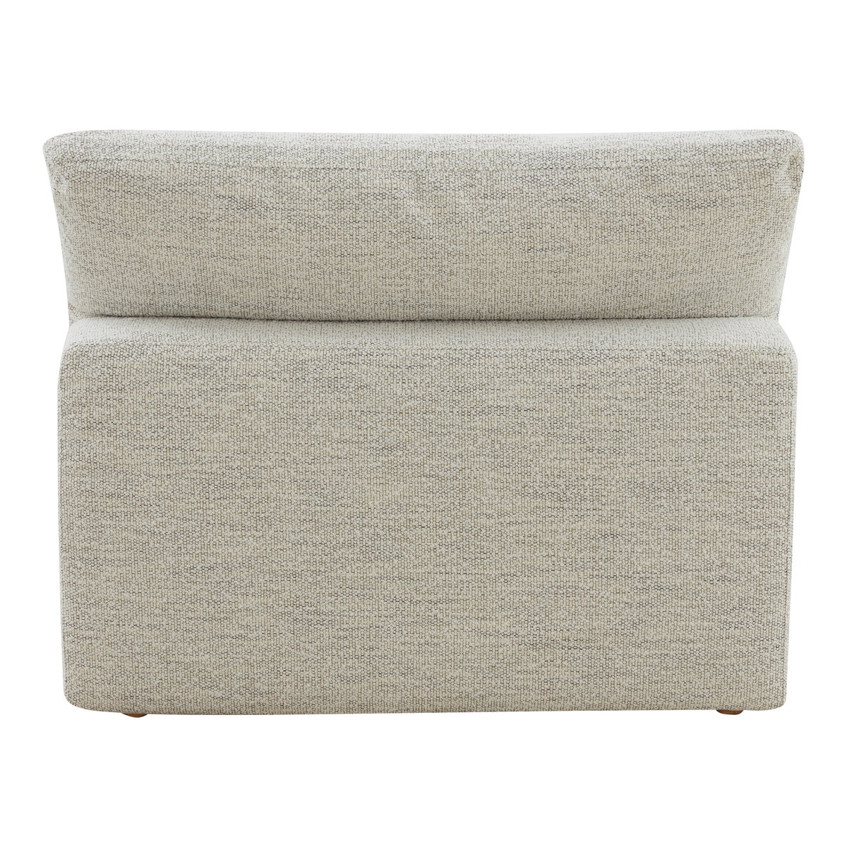 Clay Slipper Chair Coastside Sand, Accent Chair by Moe's Home, 44.5" width x 32.7" height x 44.5" depth View 4