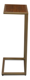 Pablon End Table, by Sarreid, 10" length x 1'2" width x 2'2" height thumbnail 9