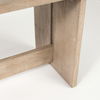 Aida 18H Light Gray Wood Dining Bench thumbnail 11