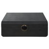 Lalique Black Shagreen Box, Decorative by Uttermost, 12.87" width x 4.5" height x 9" depth thumbnail 1