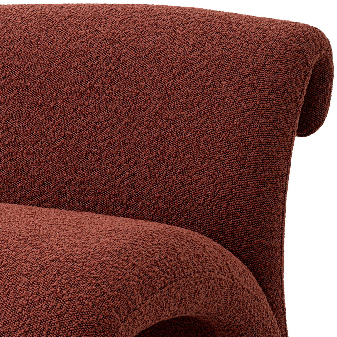Vignola Armless Chair, Accent Chair by Eichholtz USA, 27.17" width x 26.38" height x 29.13" depth View 3