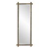 Abanu Ribbed Gold Dressing Mirror thumbnail 0