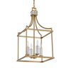 Montreal 4 Light Brass Lantern Pendant 2 Montreal 4 Light Brass Lantern Pendant thumbnail 2