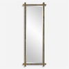 Abanu Ribbed Gold Dressing Mirror thumbnail 0