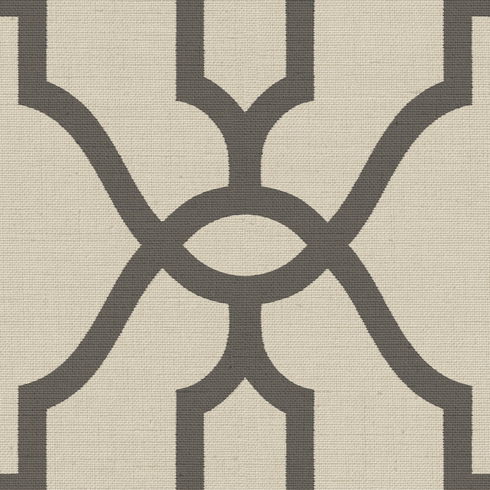 On Khaki Woven Trellis Charcoal Wallpaper