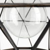 Dyson I 18x18 Black Metal Triangular Orb Pendant Light thumbnail 6