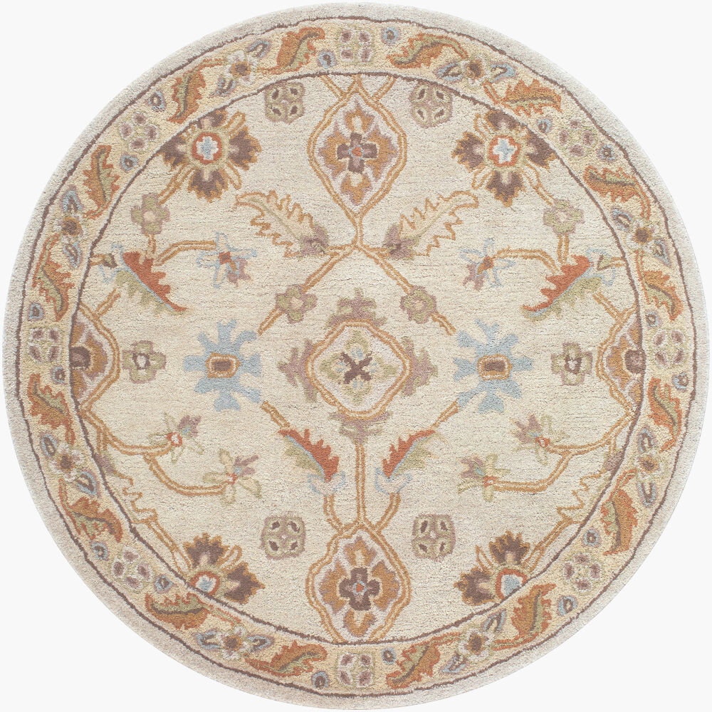 Caesar Handmade Rug, by Surya, 4' length x 4' width