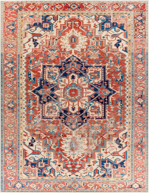 Antique One of a Kind Handmade Rug