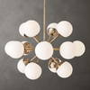 Droplet 16 Light Sputnik Chandelier, by Uttermost, 28.12" width x 17.12" height x 28.12" diameter thumbnail 9