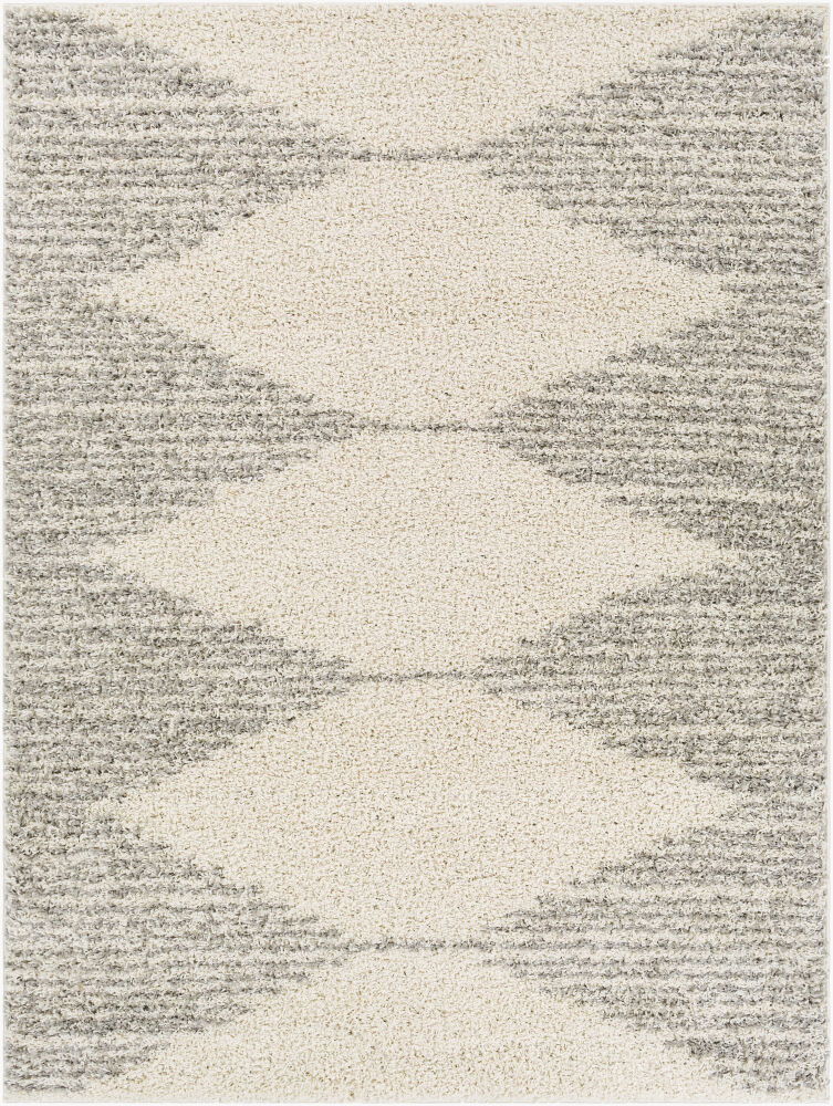 Taza Shag Machine Woven Rug, by Surya, 9'0.27" length x 6'6.74" width