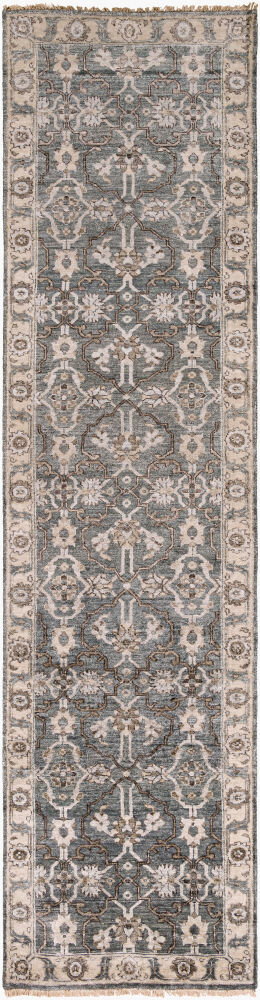 Theodora Handmade Rug, by Surya, 12' length x 3' width