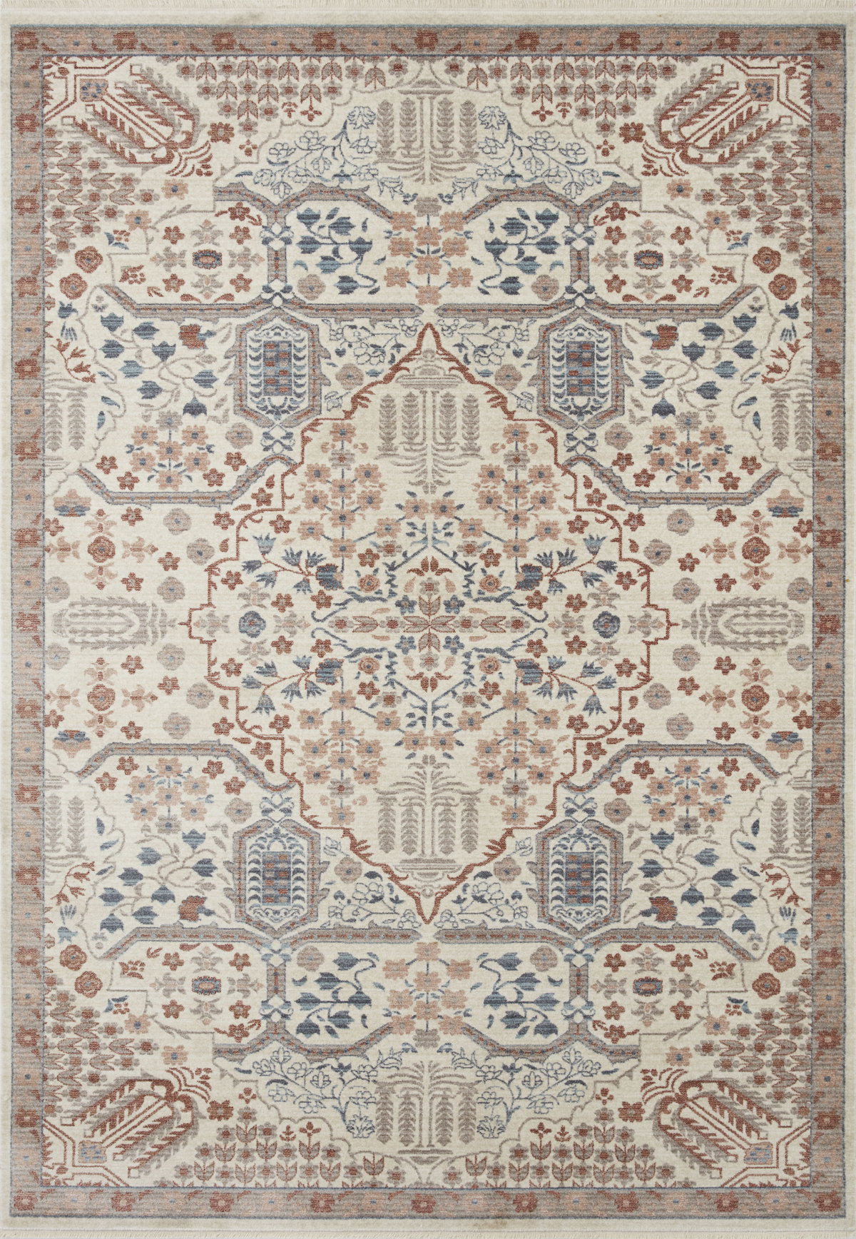 Rifle Paper Co. x Loloi Holland Rug, 2'7" length x 9'6" width View 1