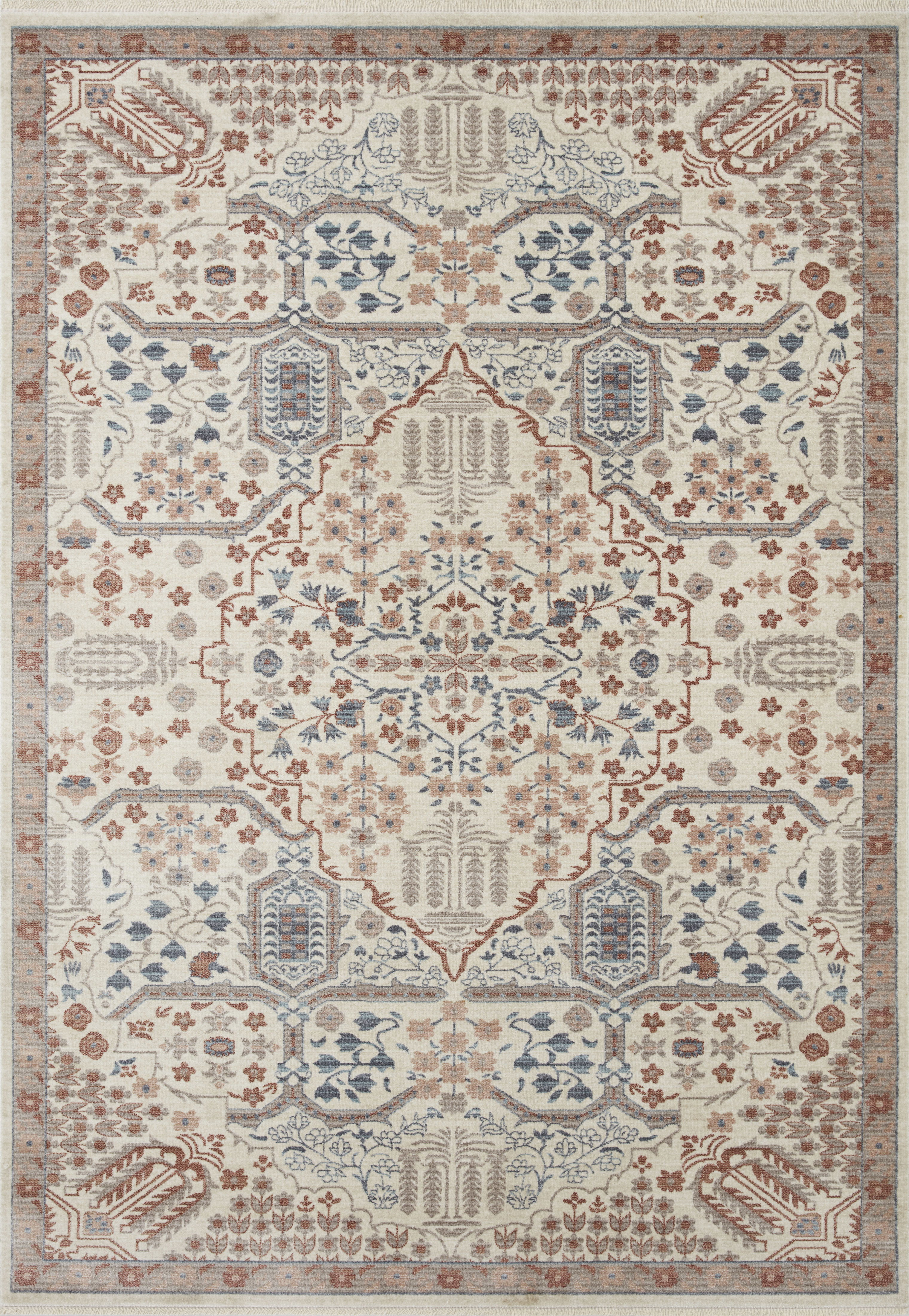Rifle Paper Co. x Loloi Holland Rug, 2'7" length x 9'6" width
