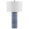 Montauk Striped Table Lamp, by Uttermost, 16" width x 28.5" height x 16" depth thumbnail 1