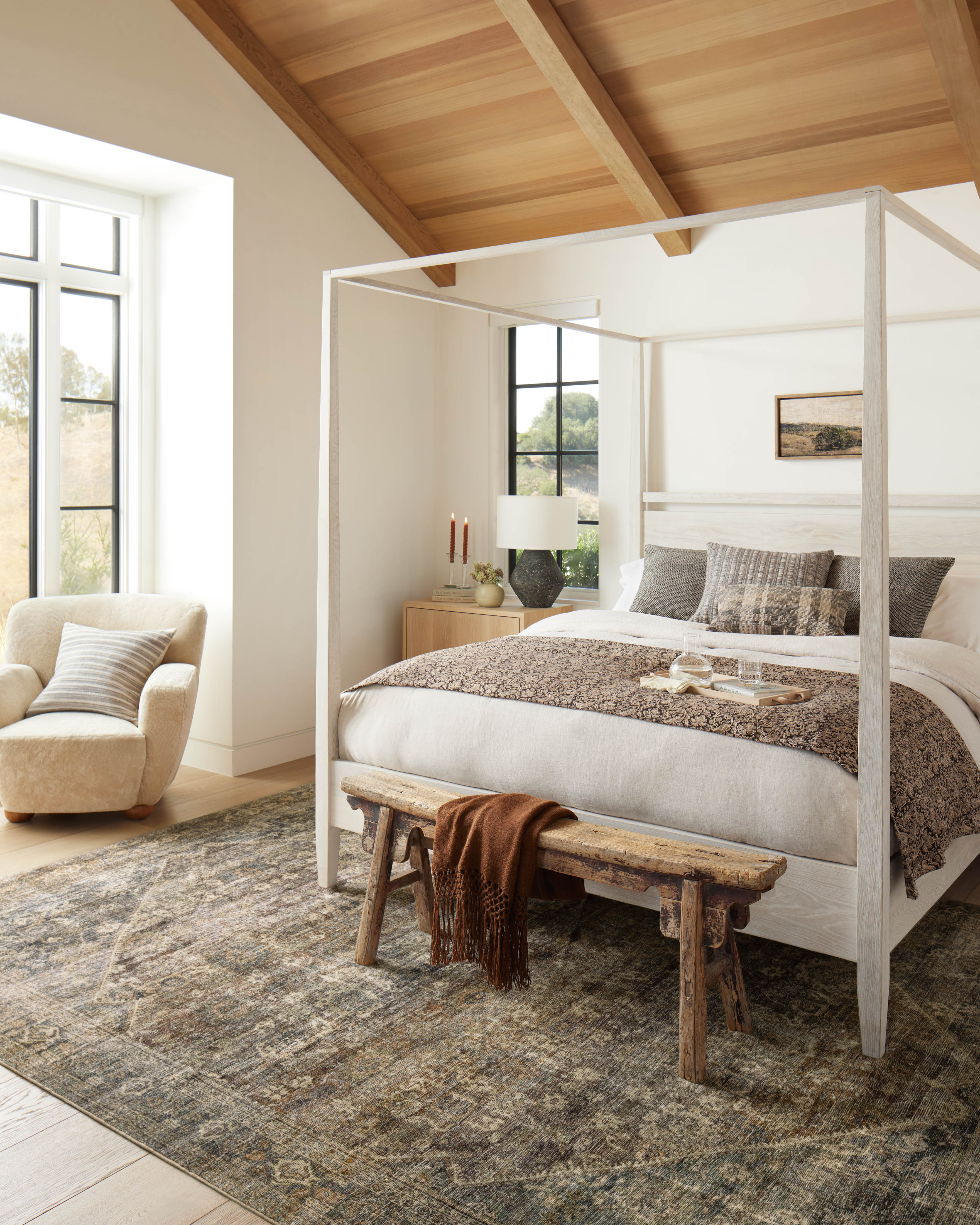 Amber Lewis x Loloi Morgan Rug, 1'6" length x 1'6" width View 2