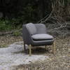 Inou Elements Corner Lounge Chair, Outdoor Furniture by Crescent Garden, 2'3.8" width x 2'2.4" height x 2'3.8" depth thumbnail 2