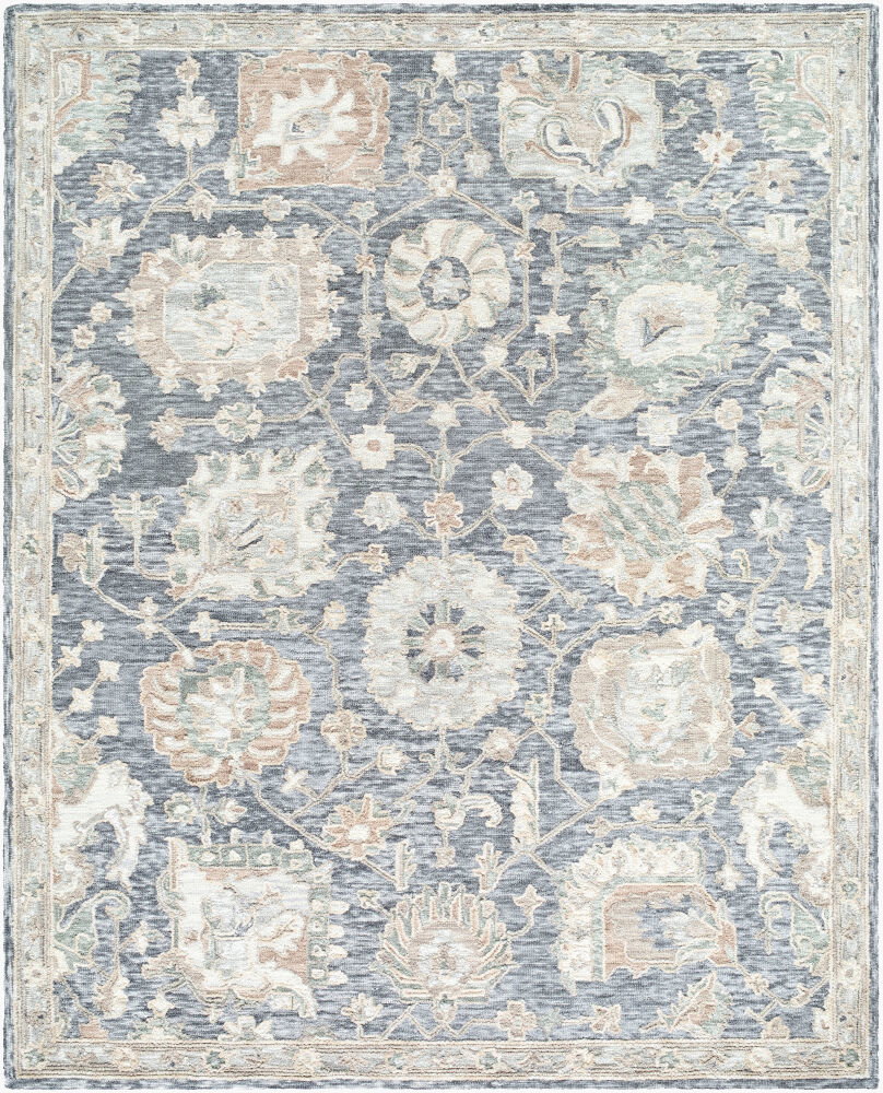 Arnold Handmade Rug, by Surya, 1'6" length x 1'6" width