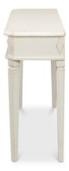 Cora Lamp Table, Antique White thumbnail 3