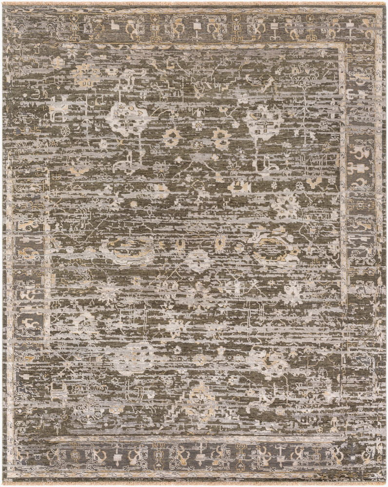 Notting Hill Handmade Rug, by Surya, 3' length x 2' width