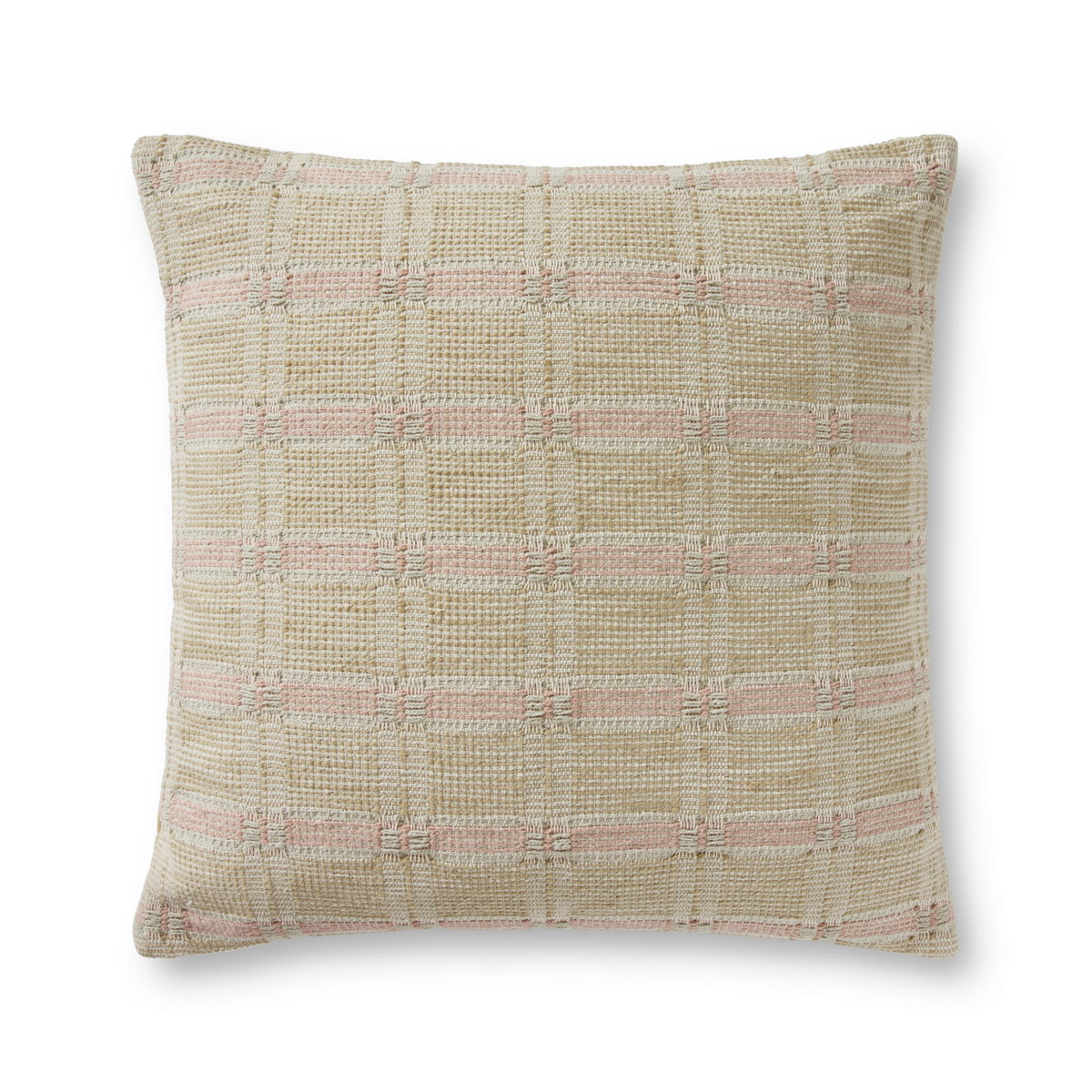 Amber Lewis x Loloi No Name Pillow, Decorative Pillow, 22" length x 22" width View 1