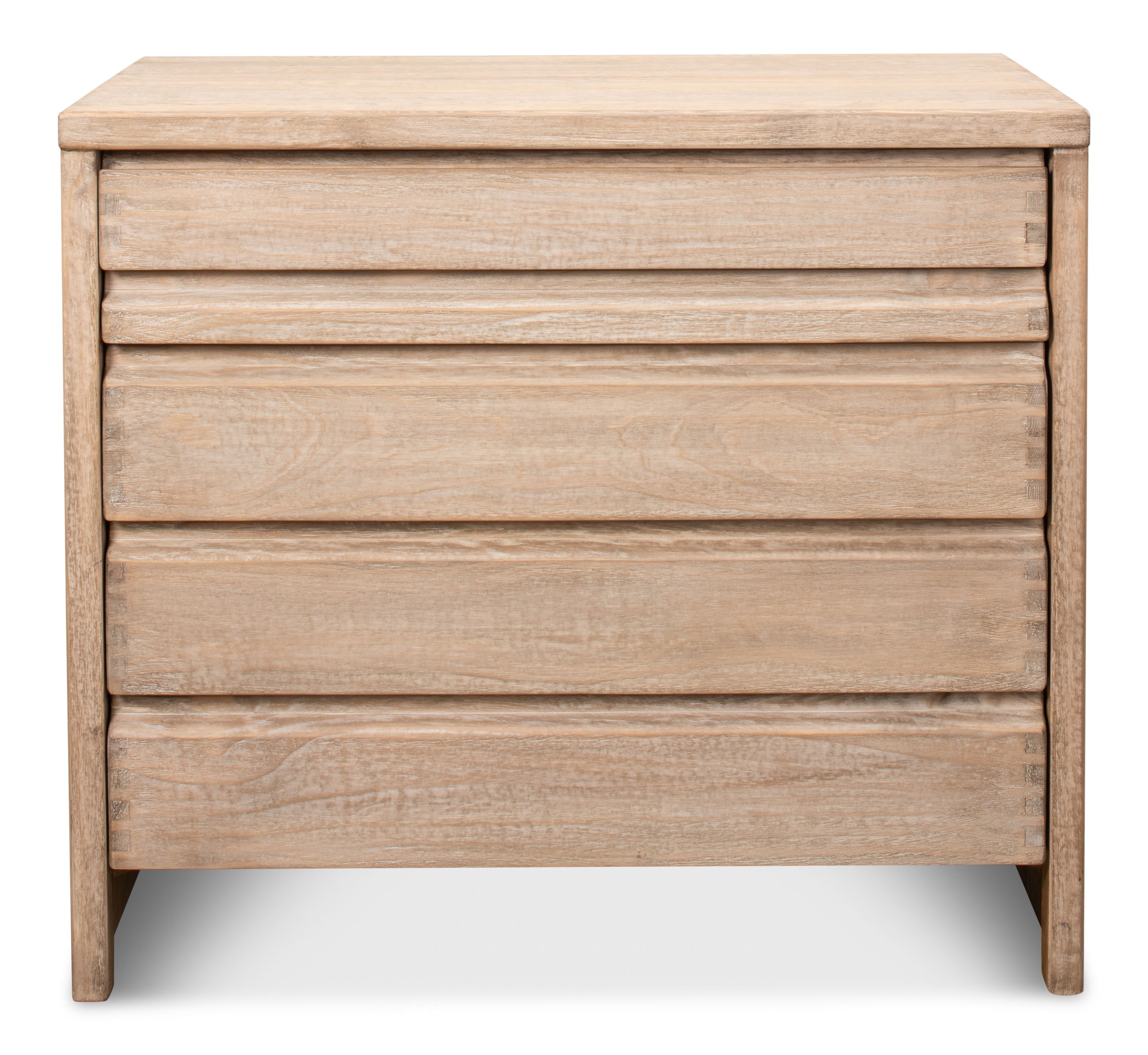 Xander Five Drawer Commode, Cabinets & Chest by Sarreid, 37" length x 21" width x 33" height View 2