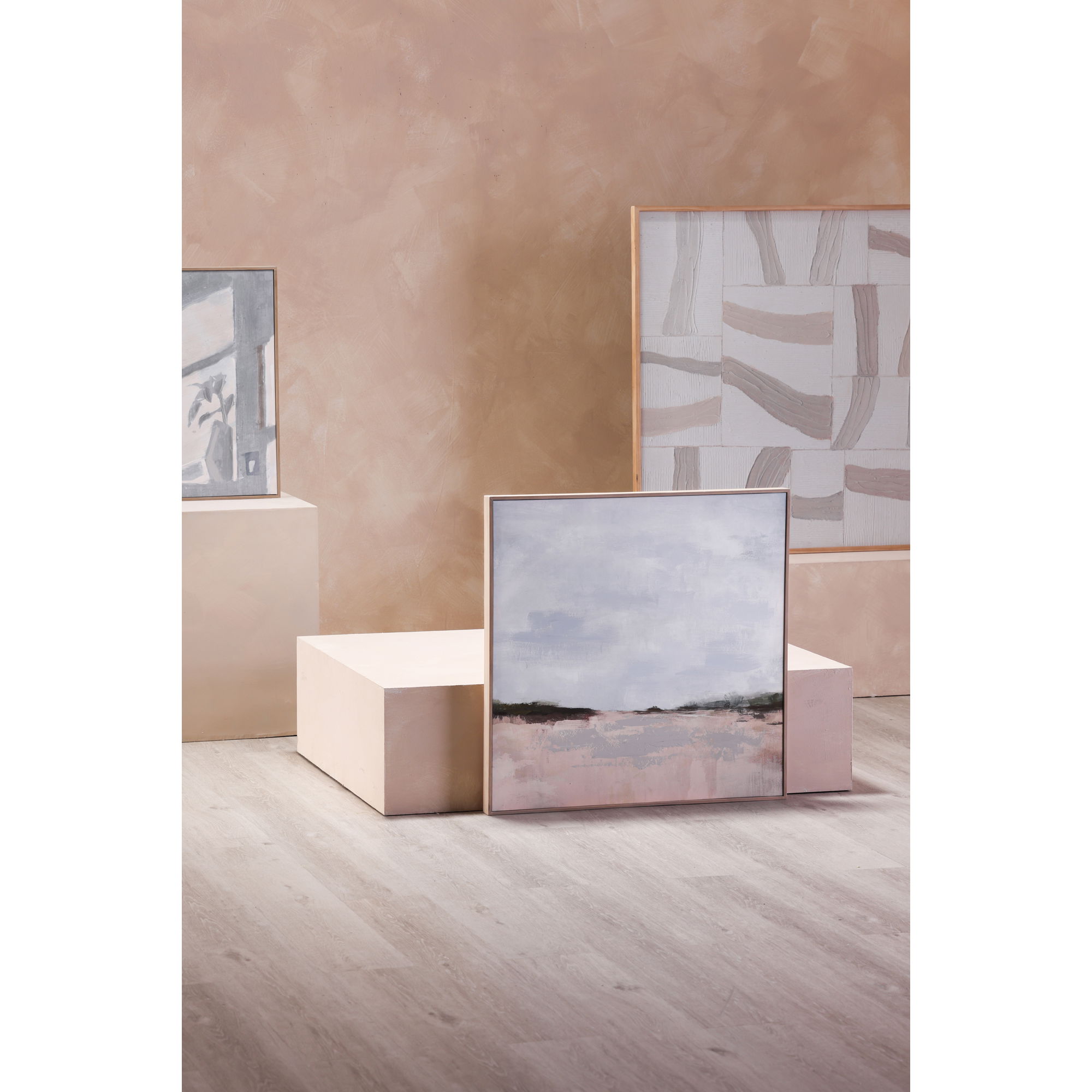 Grasslands Framed Painting, by Moe's Home, 30" width x 30" height x 2" depth View 6