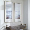 Coastline Framed Prints Set/2, Art by Uttermost, 27.5" width x 57.5" height x 2" depth thumbnail 4
