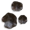 Two Wood Wall Décor In Mocha Set/3 thumbnail 0