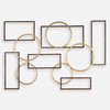 Elias Bronze And Gold Wall Art, by Uttermost, 40.37" width x 60.25" height x 2" depth thumbnail 1