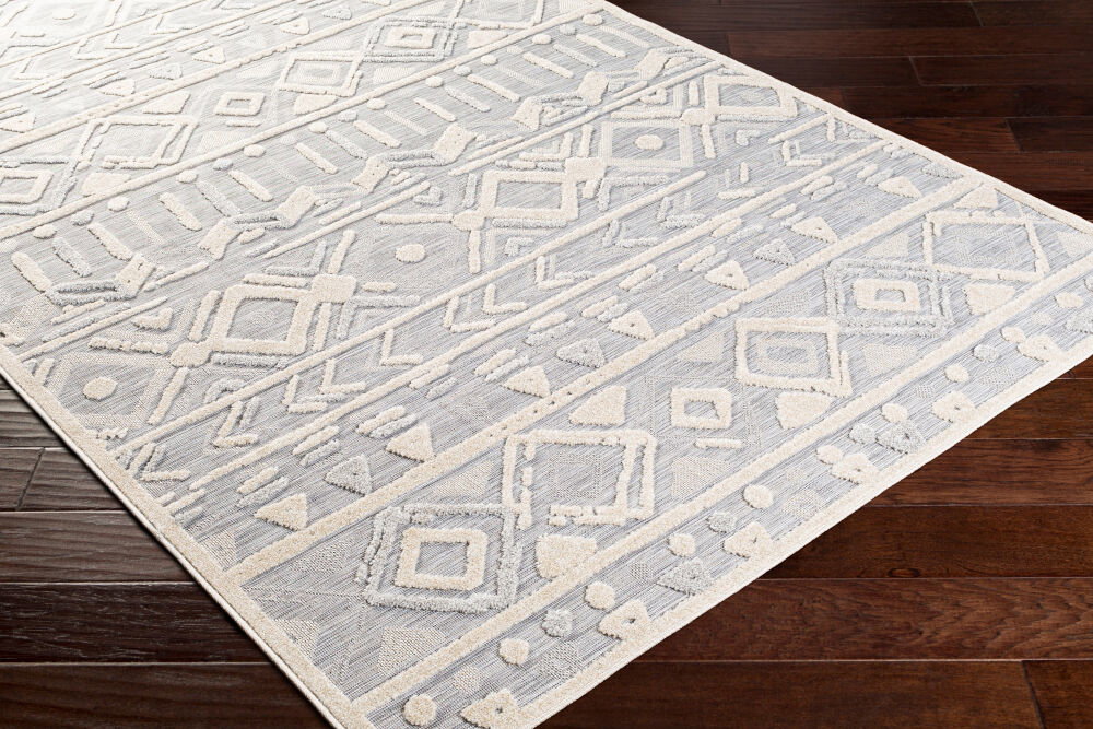 Murcia Machine Woven Rug, by Surya, 1'3.75" length x 1'3.75" width