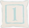 Big Kid Blocks Accent Pillow, Decorative Pillow by Surya, 18" length x 18" width thumbnail