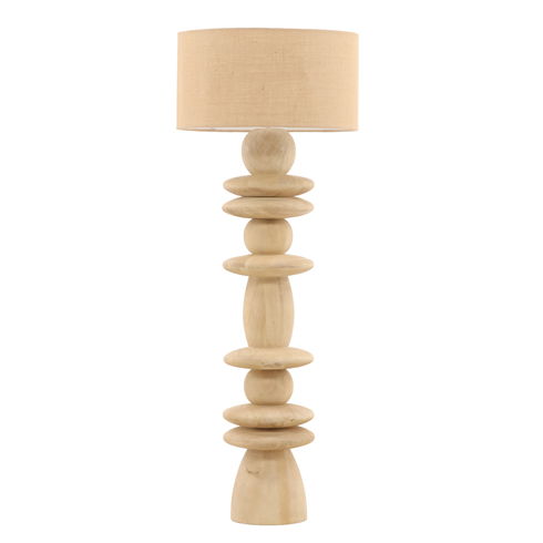 Bellerose Floor Lamp Natural Brown