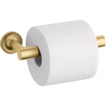 Online Designer Bathroom K-14377-2MB Purist® Pivoting Toilet Paper Holder, Wall-Mount Bathroom Toilet Paper Holder