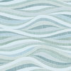 Mosaic Waves Blue Peel & Stick Wallpaper, by York Wall, 18'10.8" length x 1'6" width x 0.02" depth thumbnail